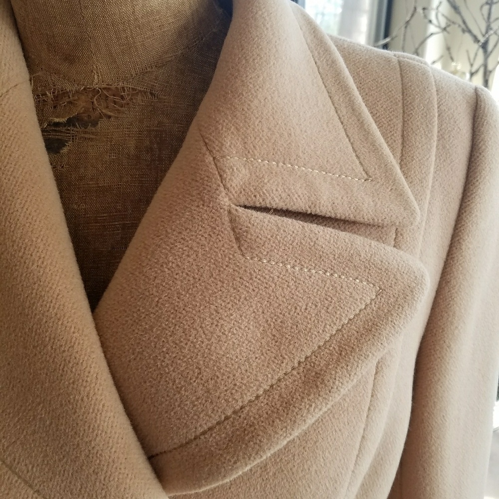 **SOLD** ESCADA Full Length Camel Coat